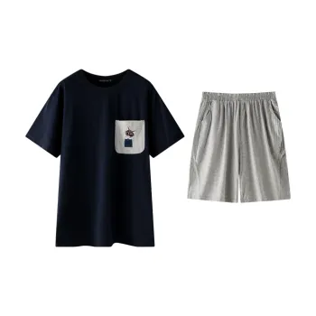 Meonsill Pajama Set Men's Dark Blue