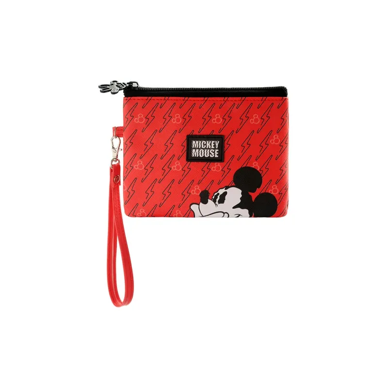 Disney PU Handbag Makeup Bag Toiletry Bag Regular Unisex Pink-5