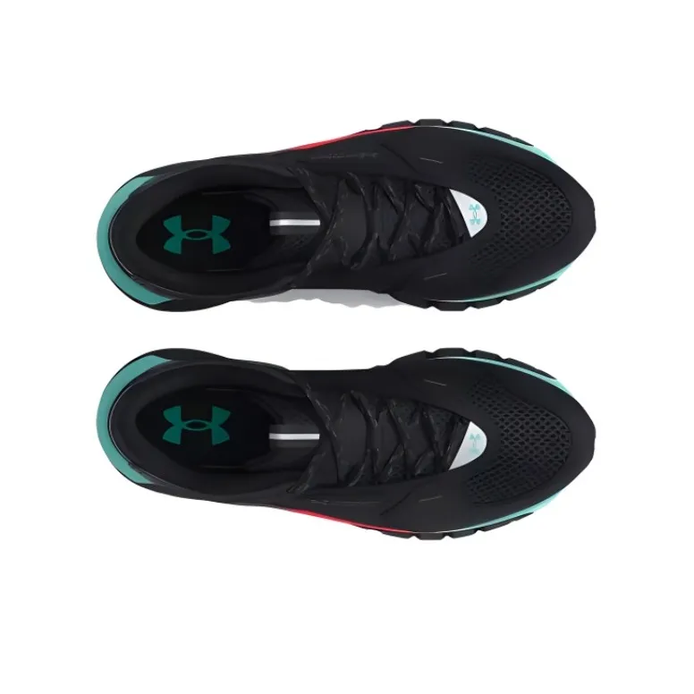 Under Armour Anti Slip Wear Resistant Low Top Running Shoes Men's Black-3