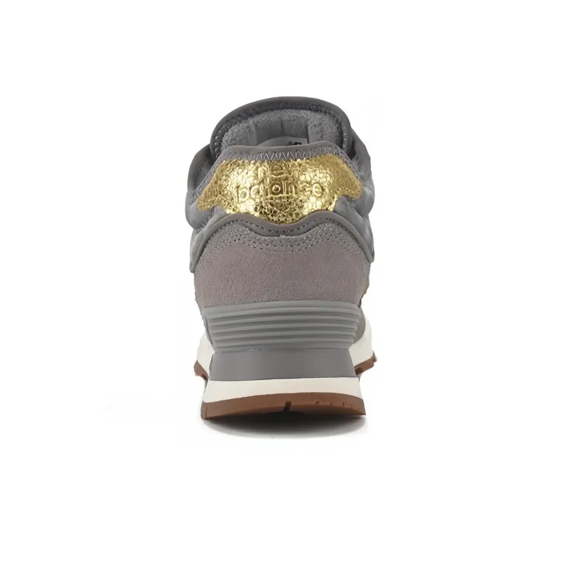 New Balance 574 Grey/Gold Women's-4