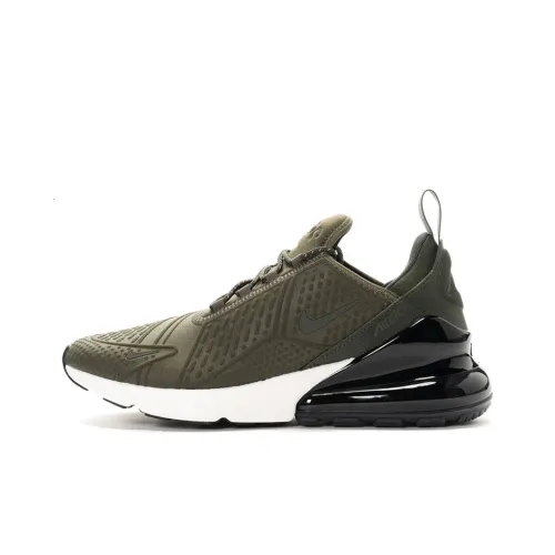 Nike Air Max 270 Running Shoes Men Low-Top Army Green