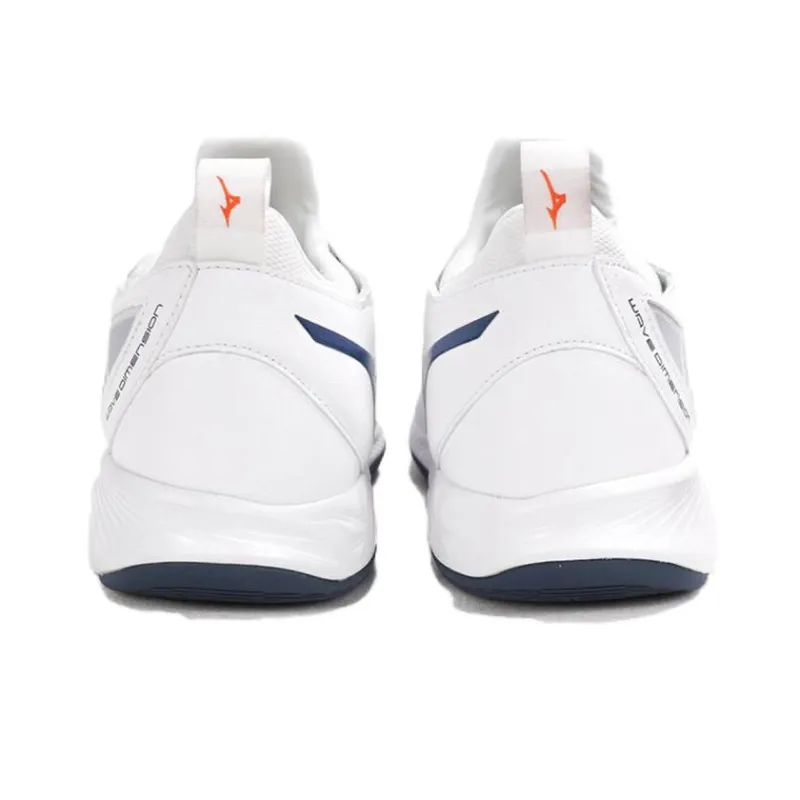 Mizuno Wave Dimension 'White Blue'-2