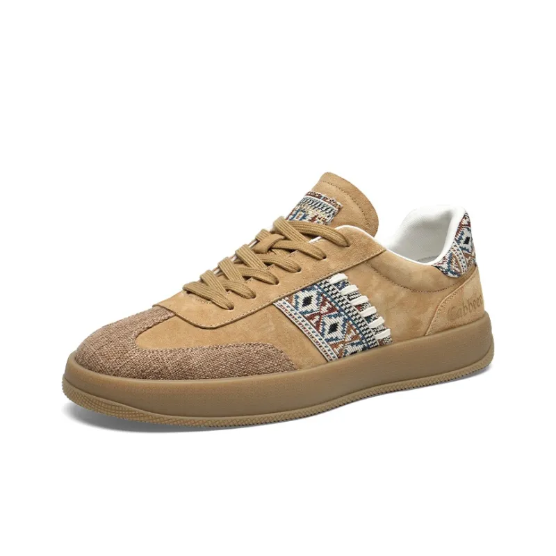 Cabbeen Wear-resistant And Lightweight Low-Top Skateboard Shoes Men's-8