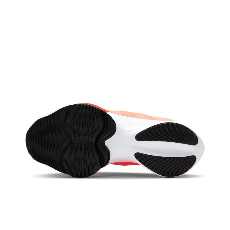 Nike Air Zoom Tempo Next% Cushioning Wear-Resistant Low-Top Running Shoes Women's Orange-5