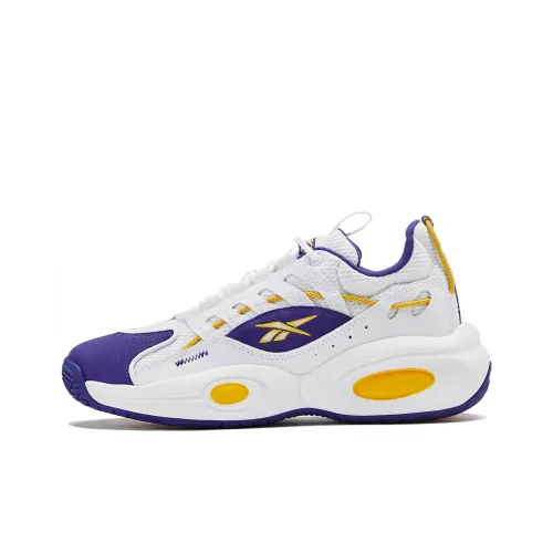 Reebok Solution Mid 'White Purple Gold'