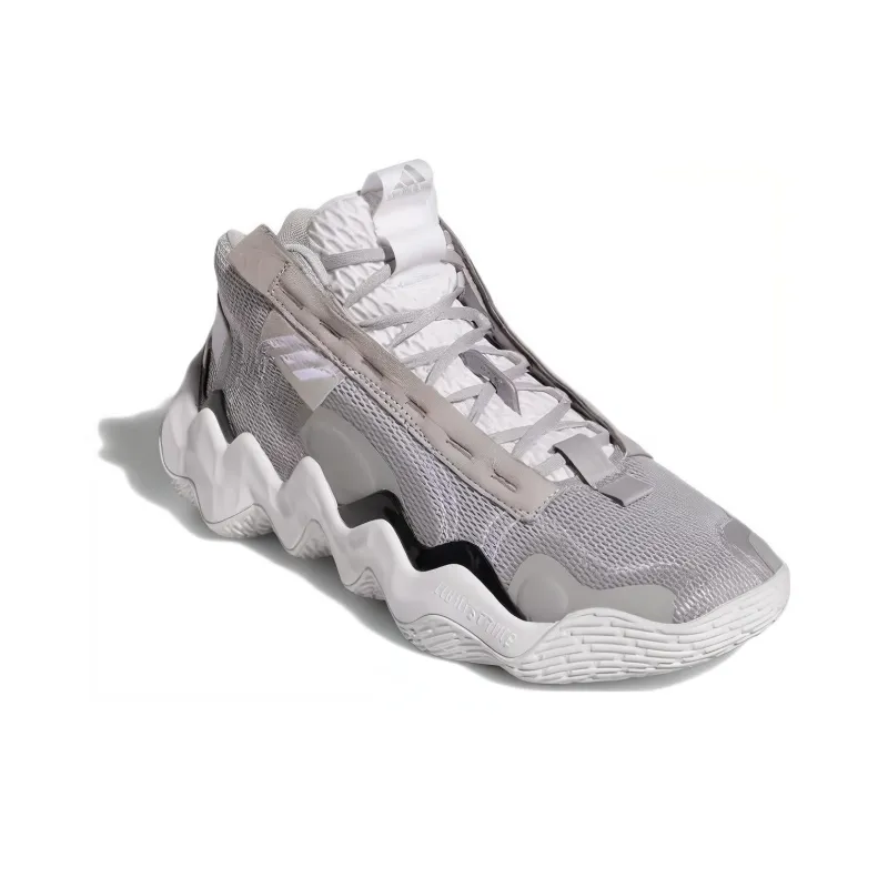 Adidas Exhibit B Candace Parker Mid Grey Black White Women's-2