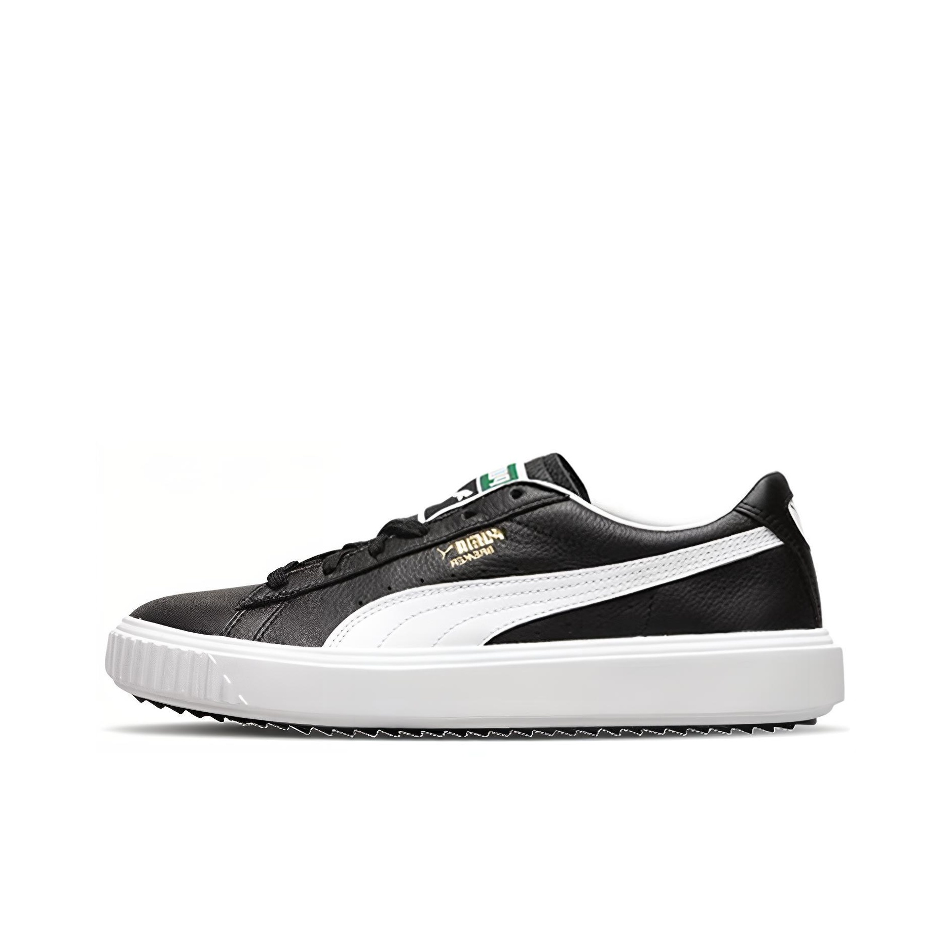 PUMA Breaker Lthr Black White