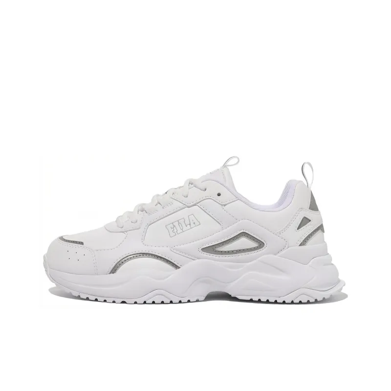 FILA Beacon Lighthouse Cushioning Anti-Slip And Wear-Resistant Low-Top Sports Casual Shoes Women's White Korean Style-0