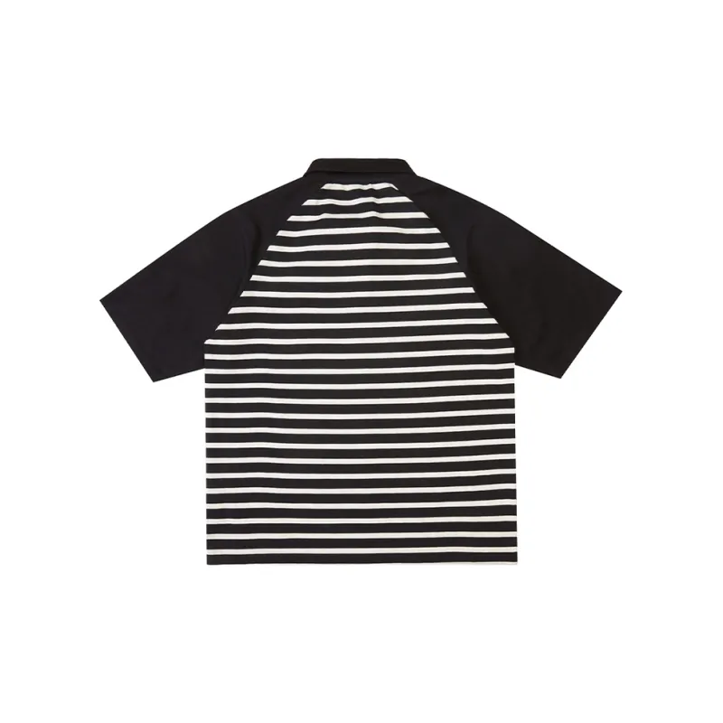 WAYNEXZAVIER Polo Shirts Men Stripes-1
