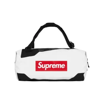 Supreme PVC Polyvinyl Chloride Travel Bag Unisex White