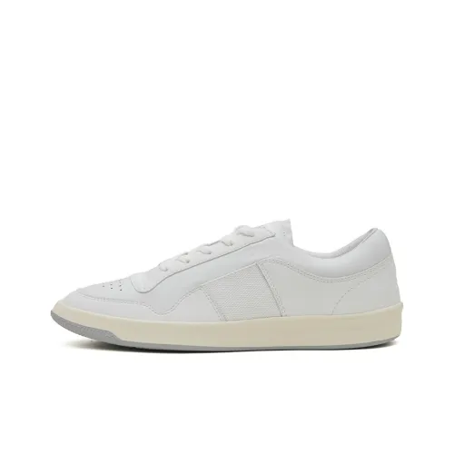 EQLZ EQUALIZER Vintage Basketball Shoes Unisex Low-Top White Gardenia