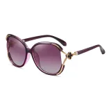 Purple Frame with Gray Lens