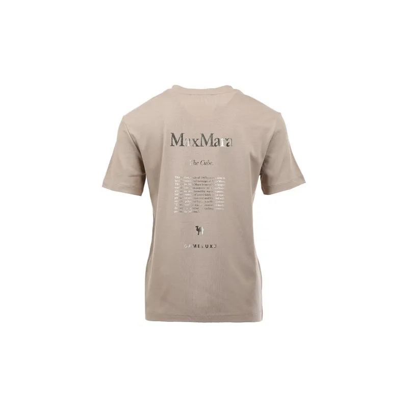 'S MAX MARA Crewneck Short Sleeved T Shirt-1