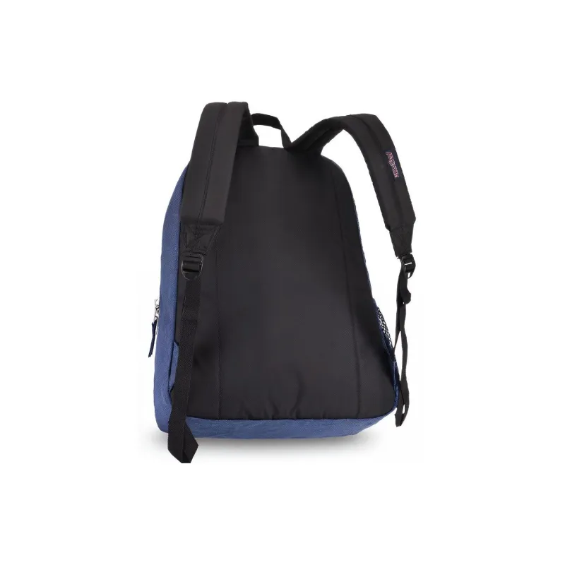 JanSport Fabric Backpack Medium Size Unisex Dark Blue-4