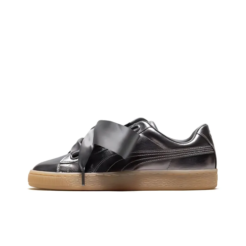 Puma basket heart luxe on sale