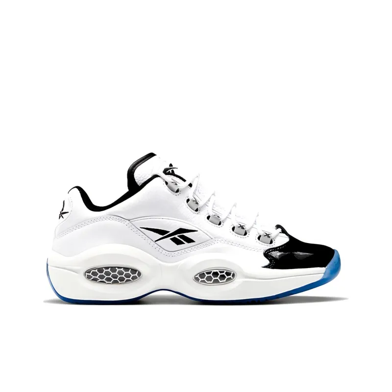 Reebok Question Low White Black Toe-1