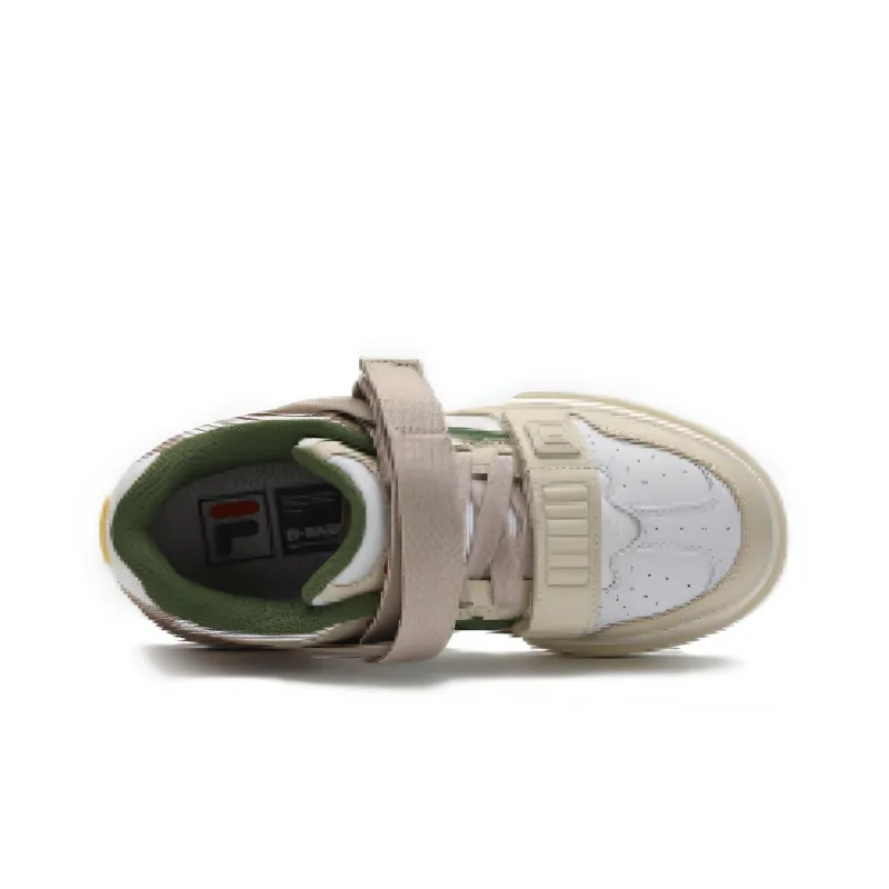 FILA Doppio Skate Shoes 'White Beige' Women's-2