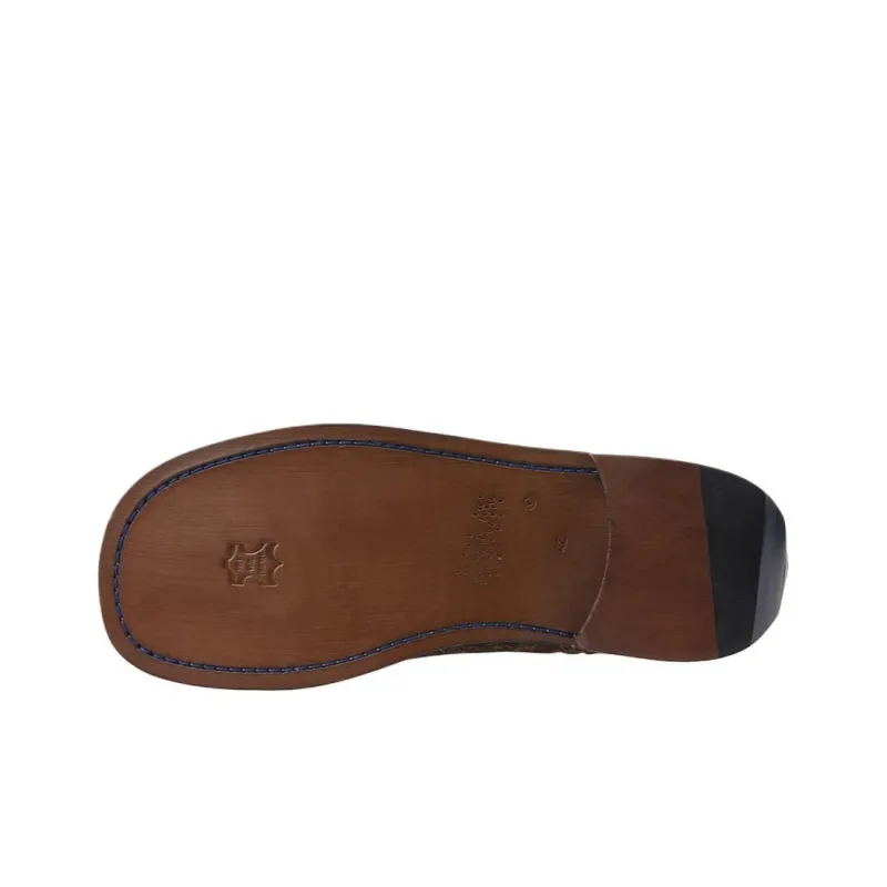 ADER ERROR Curve Leather Derby Shoes-7