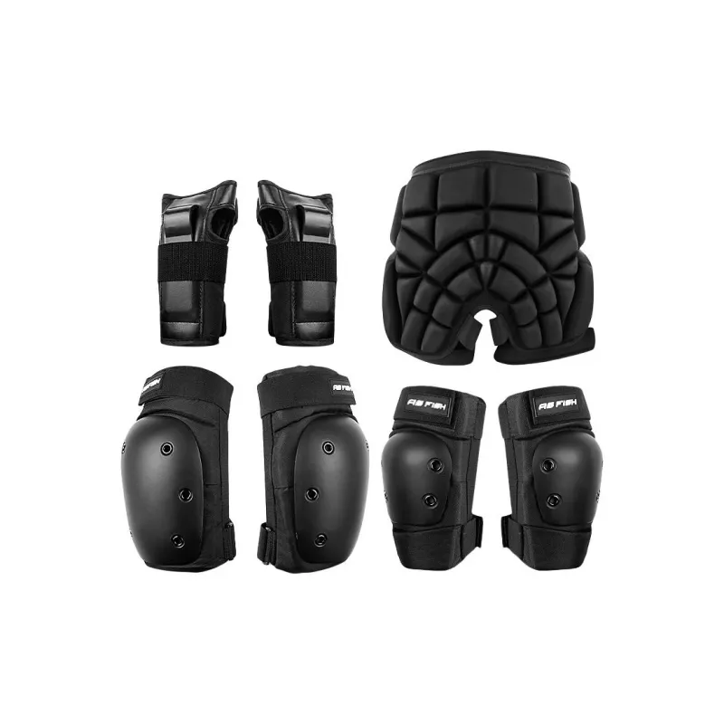 AS FISH Roller Skating Protective Gears-2