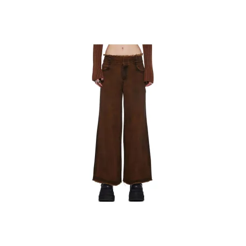 Dolls Kill Jeans Women's Brown