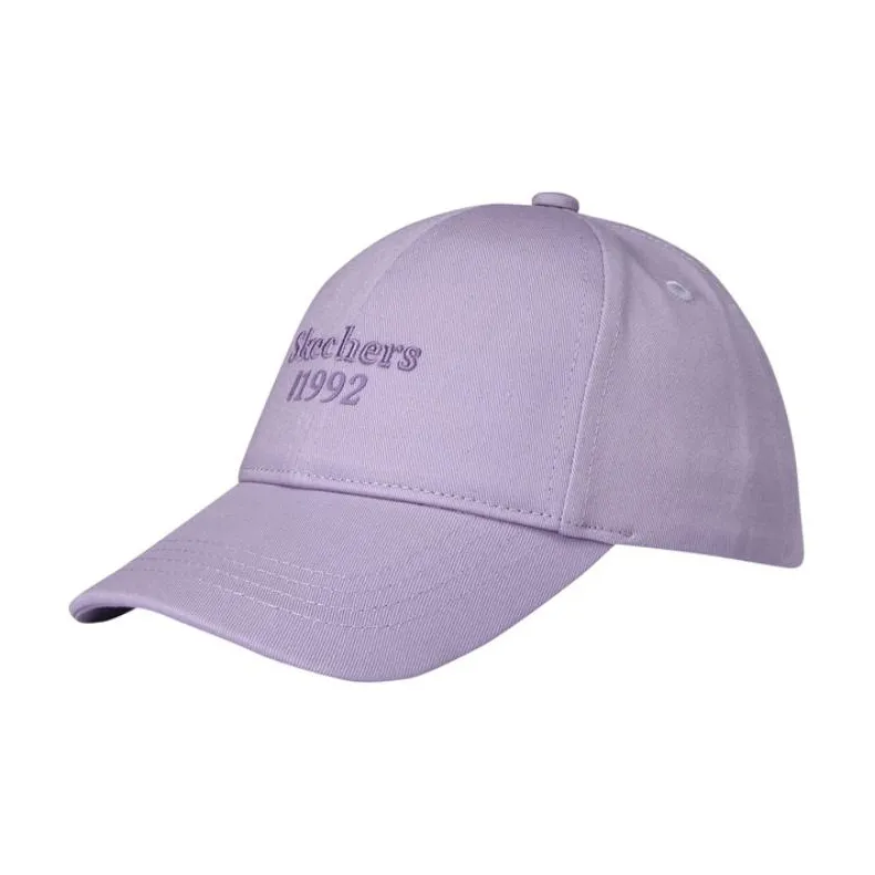 Skechers Cotton Baseball Caps Kids' White/Purple-3