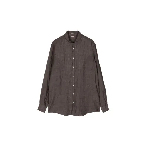 Massimo Alba Shirts Men Taupe