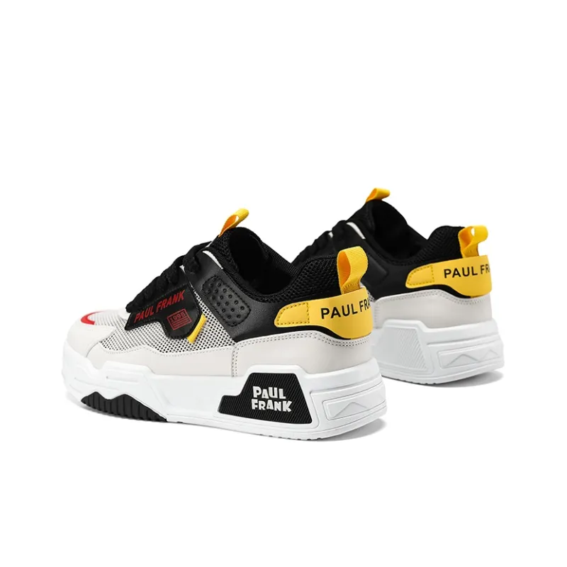 PAUL FRANK Abrasion Resistant Breathable Low Top Skateboard Shoes Unisex-3