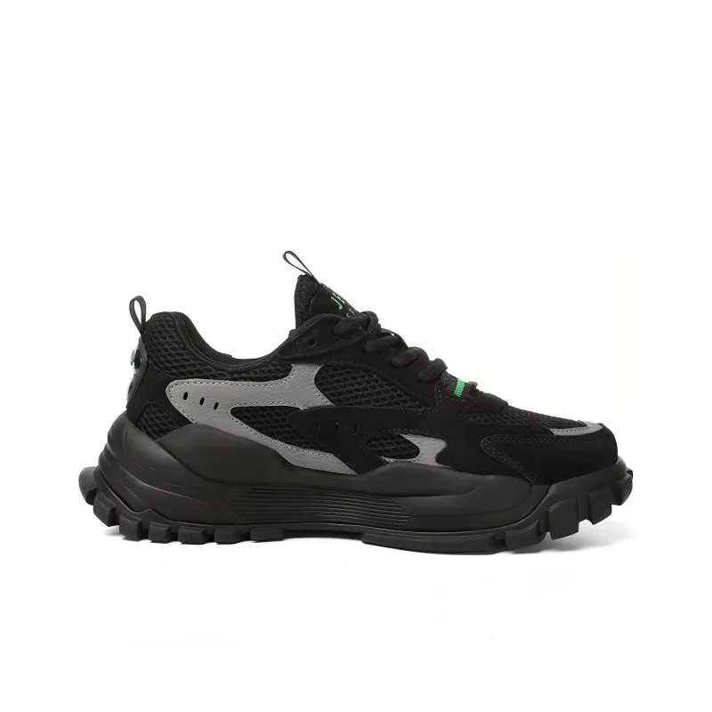JEEP SPIRIT Cushioning Anti-Slip Wear-Resistant Water-Resistant Coverage Low-Top Casual Shoes Men's Black-47