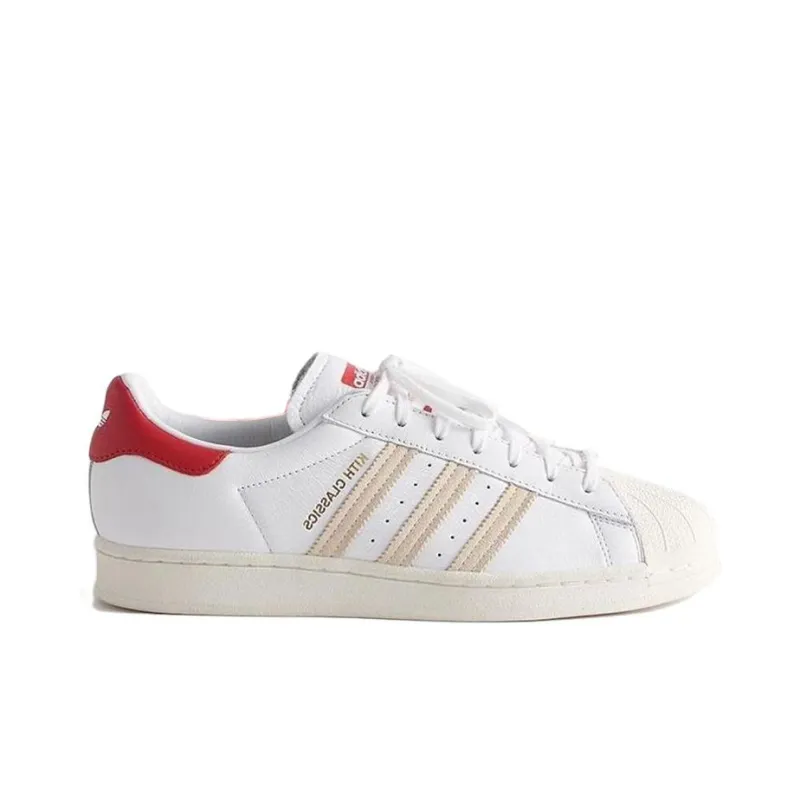 Adidas Superstar Kith Classics White Red-1