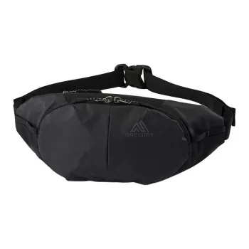 GREGORY Polyamide Sling Bag Crossbody Bag Fanny Pack Unisex Obsidian Black