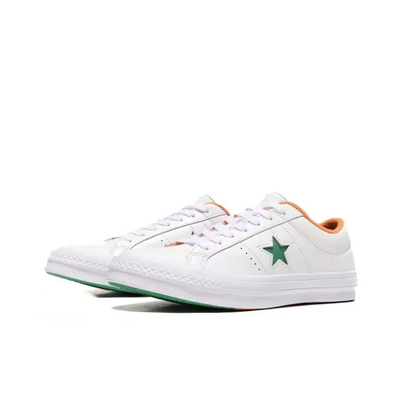 Converse One Star Ox Tropical White-1