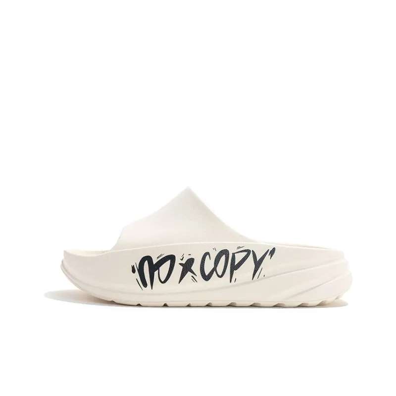 NOCOPY Slide Slippers Unisex Beige-0
