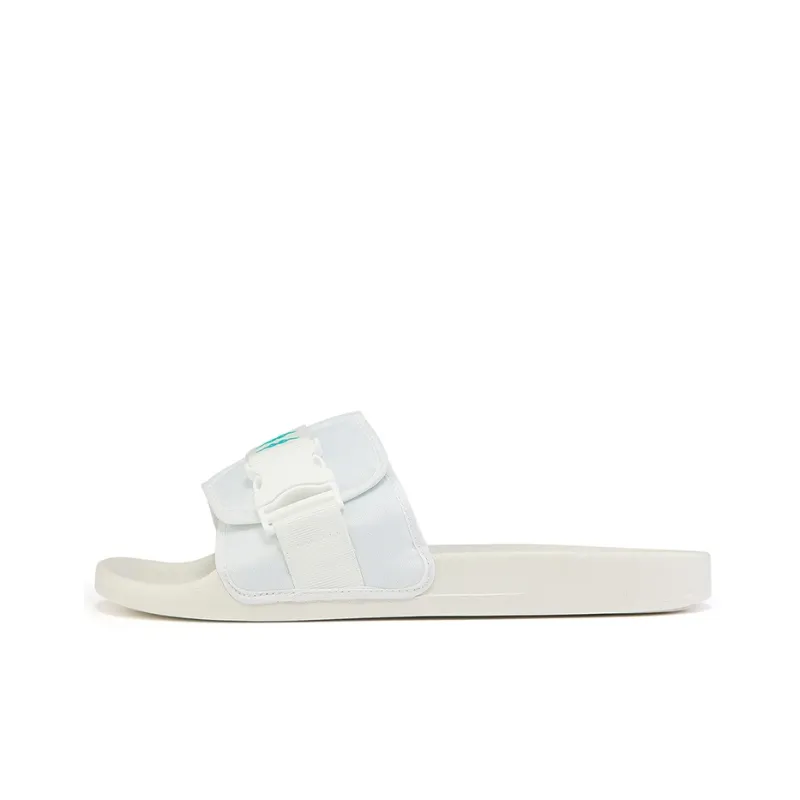 Kappa Slide Slippers Unisex Korean White-0