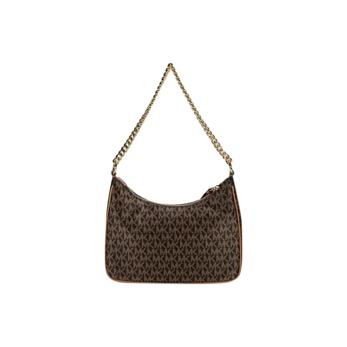 MICHAEL KORS Jet Set Nylon Portable Crossbody Bag, Shoulder Bag Women's Brown-3