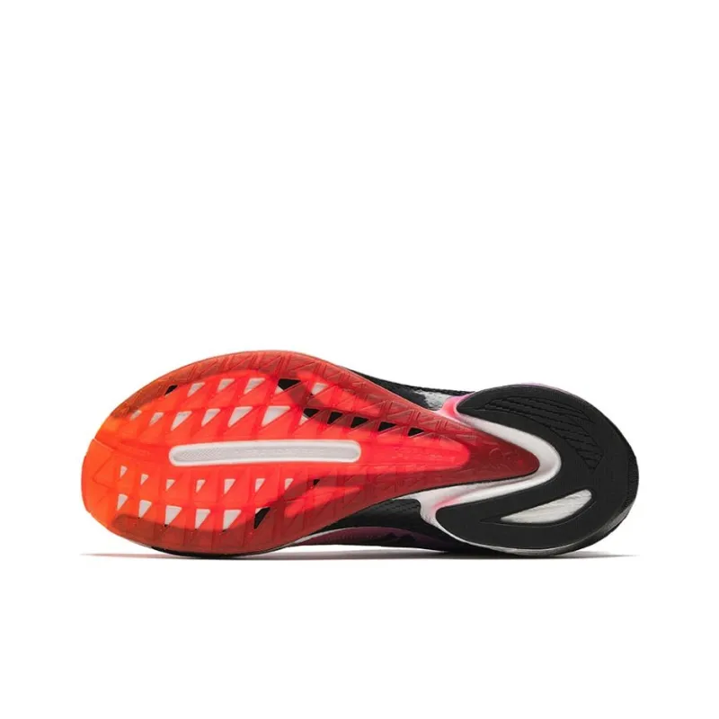 Anta Mach 4 Generation PRO Cushioned Slip Resistant Rebound Low Top Training Running Shoes Men's Orange Red-4