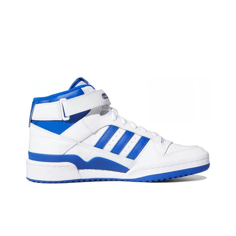 Adidas Forum Mid White Royal Blue Women's-1