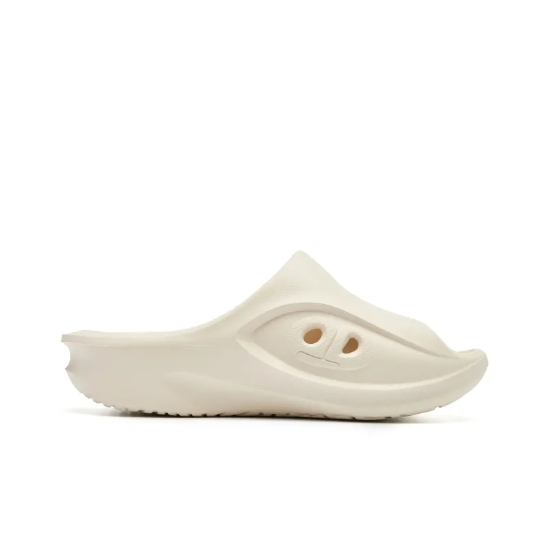 QIAODAN Flying Shadow Slippers 3.0 Quiet Slip Resistant Abrasion Resistant Quick Dry Slide Slippers Women's Apricot-1