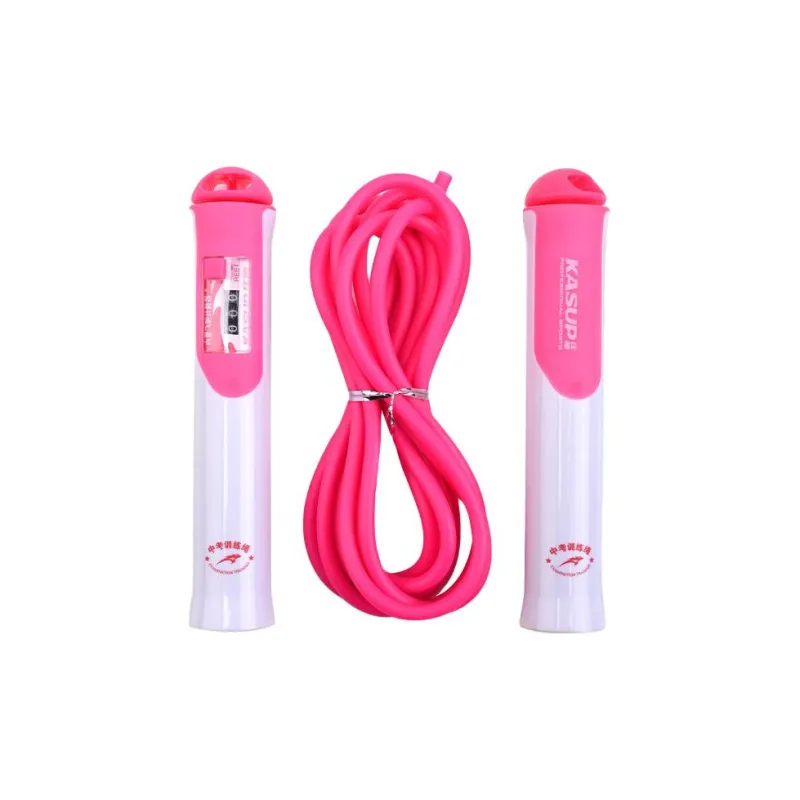 KASUP Student Supply Mechanical Counting Jump Ropes Teenagers Steel Wire, Plastic 3m-2