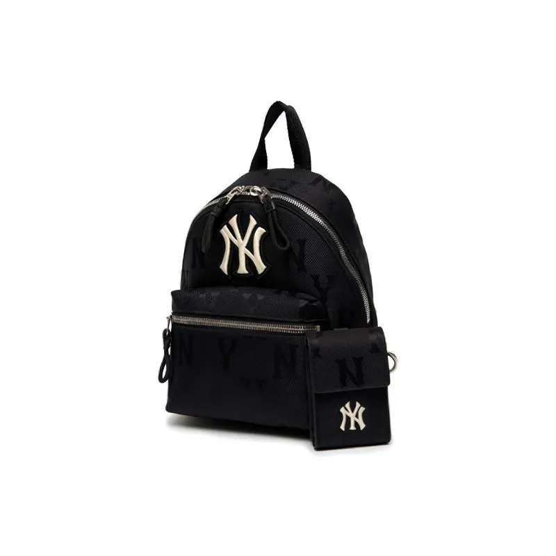 MLB New York Yankees MONOGRAM Monogram Collection Nylon Combo Bag Backpack Regular Unisex Black-1