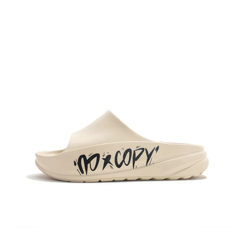 NOCOPY Slide Slippers Unisex Beige-12