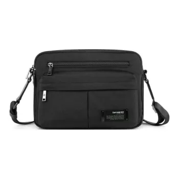 SAMSONITE Fabric Messenger Bag Crossbody Bag Shoulder Bag Men's Black