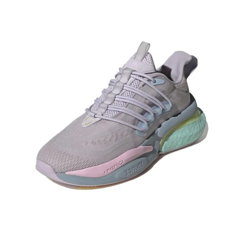 Adidas AlphaBoost V1 Shoes 'Silver Dawn Orchid Fusion' Women's-2