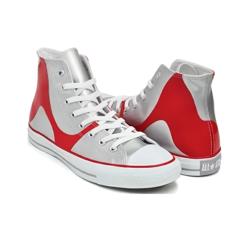 Converse All Star Hi 'Red Silver'-2