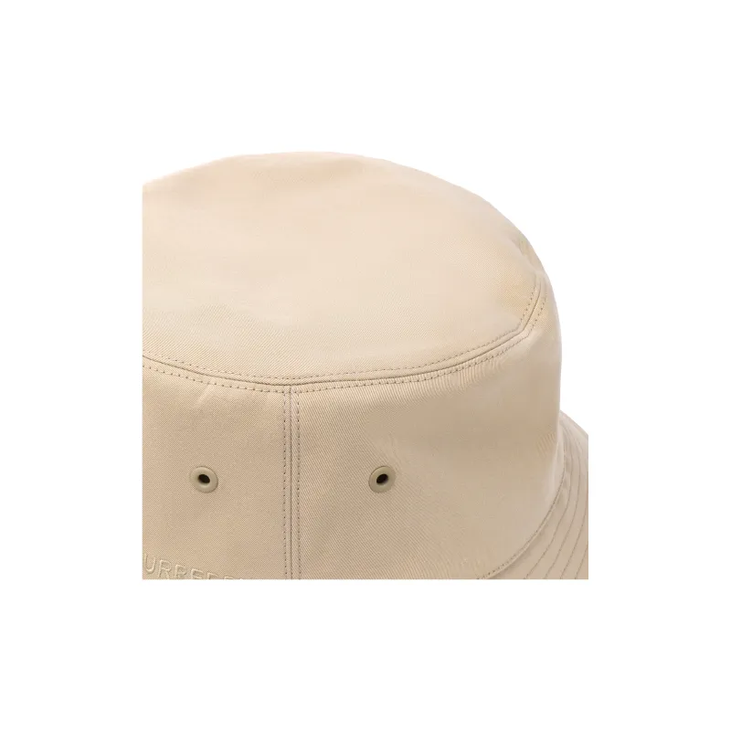 Burberry Embroidered Logo Bucket Hat-4