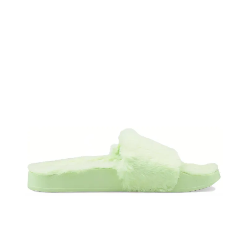 PUMA Leadcat 20 Ylm Sports Slippers Green Women's-1