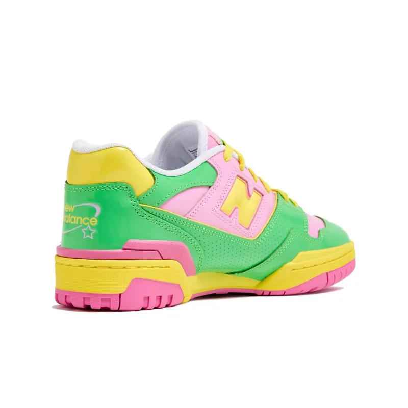 New Balance 550 Y2K Patent Leather Pack Pink Green-3