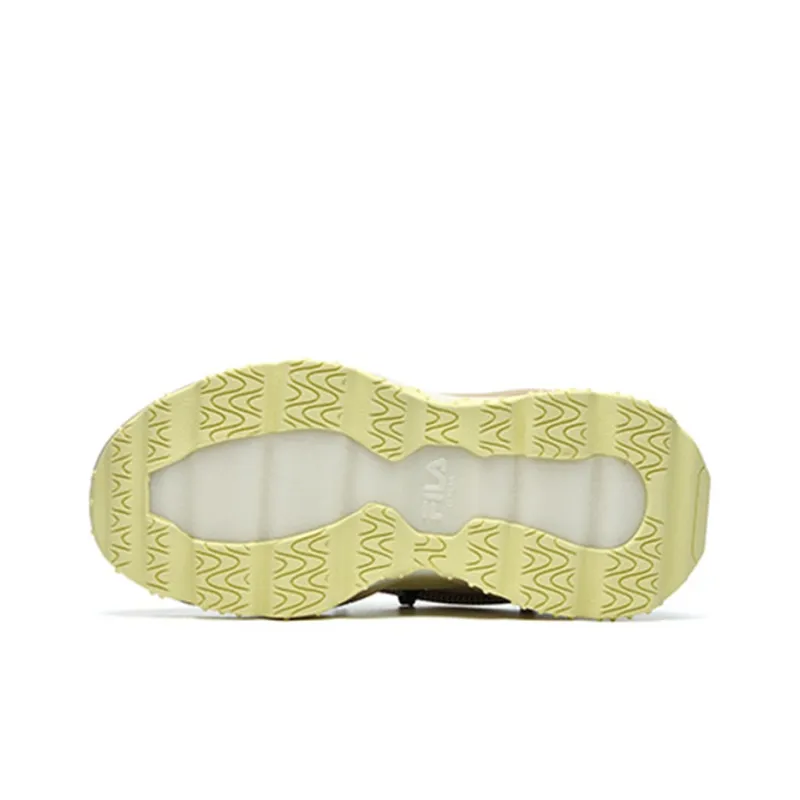 FILA FUSION QD96 X White Mountaineering Sneakers 'Beige Yellow' Women's-3