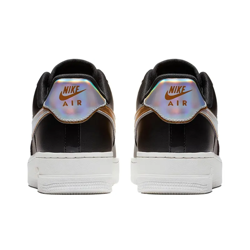 Nike Air Force 1 Low Metallic Swoosh Black Women's-3