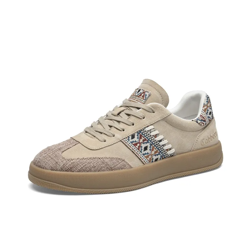 Cabbeen Wear-resistant And Lightweight Low-Top Skateboard Shoes Men's-2