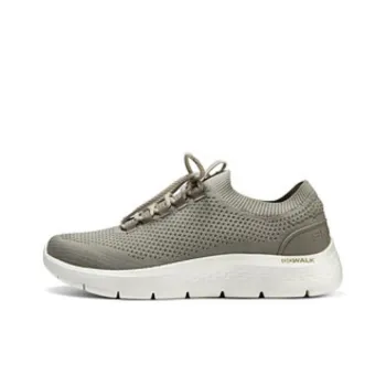 Skechers Cushioned Wear Resistant Breathable Low Top Casual Shoes Men's Tan